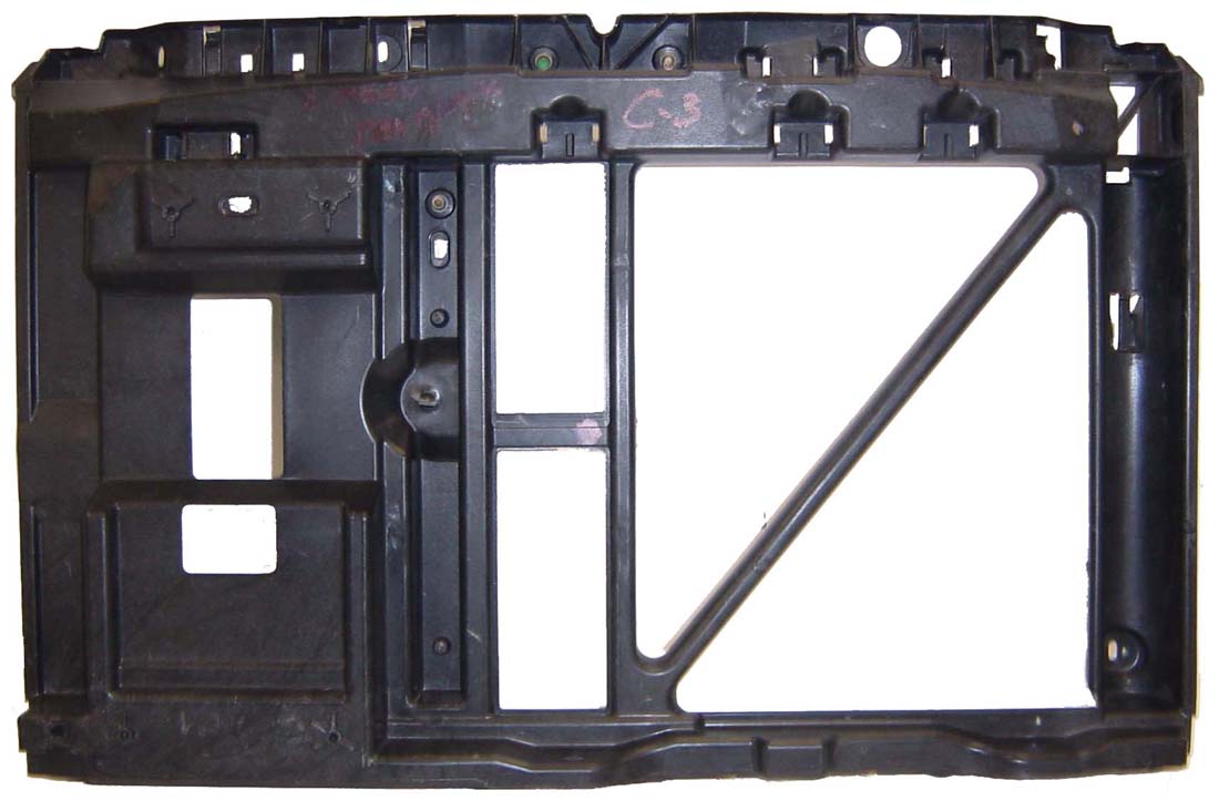 Panel frontal de fibra, referencias 7104P2/S5/S4/FR — CITROËN C3 (2002–2005)