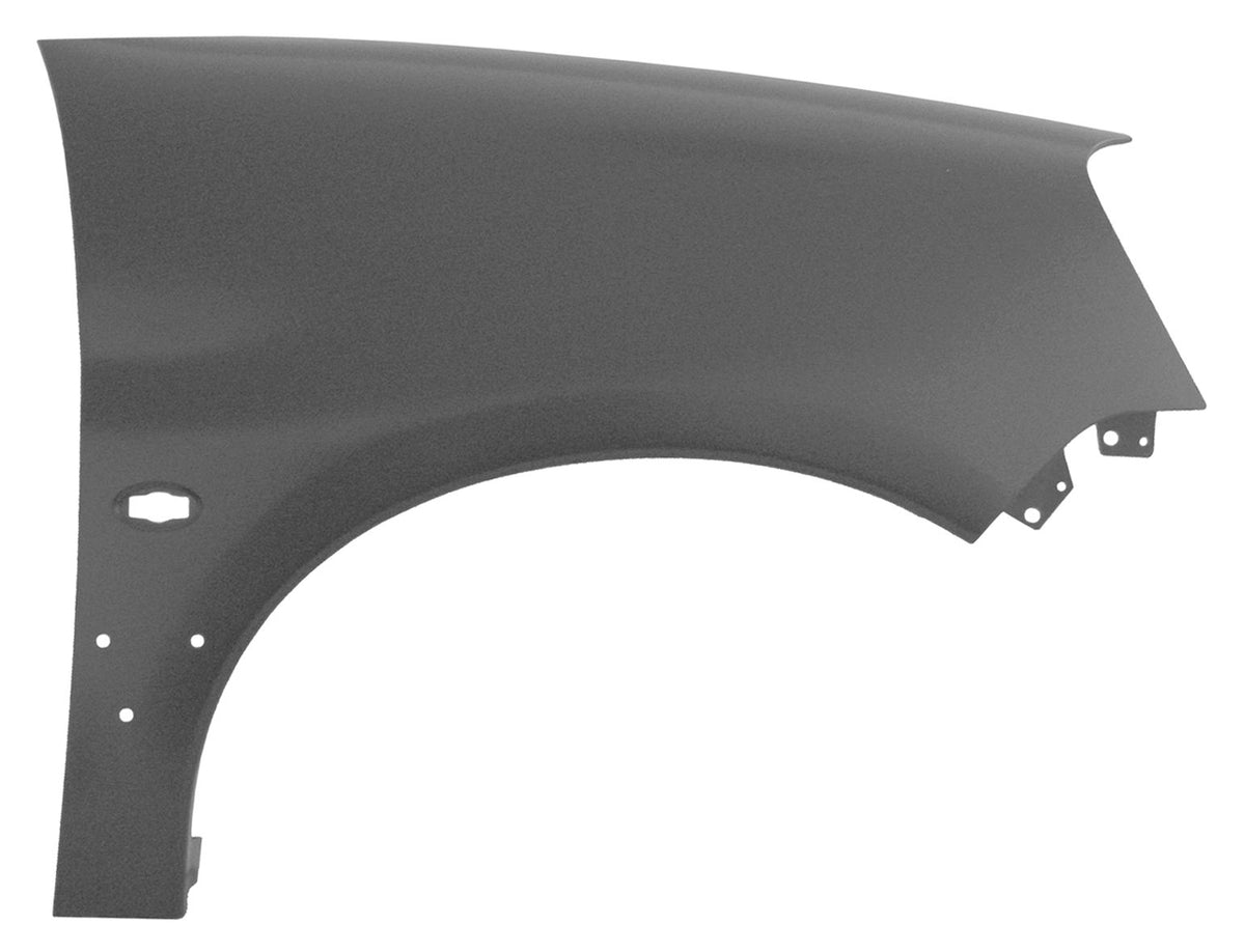 Aleta delantera con orificio para moldura — CITROËN BERLINGO/PART (desde 2002) - derecho