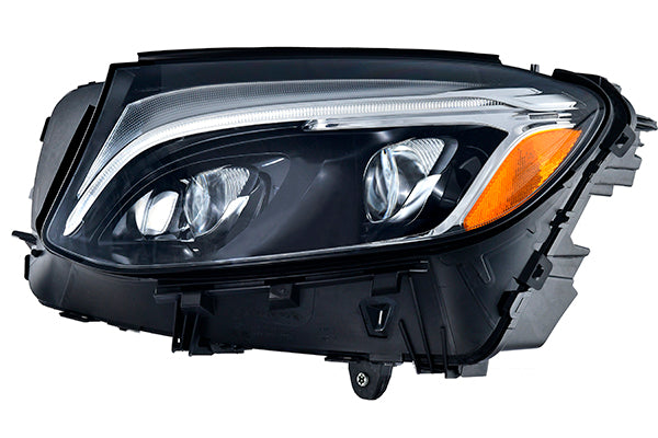 Faro principal LED sin AFS en curva — HELLA — MERCEDES GLC W253 (desde 06/2016) — izquierdo