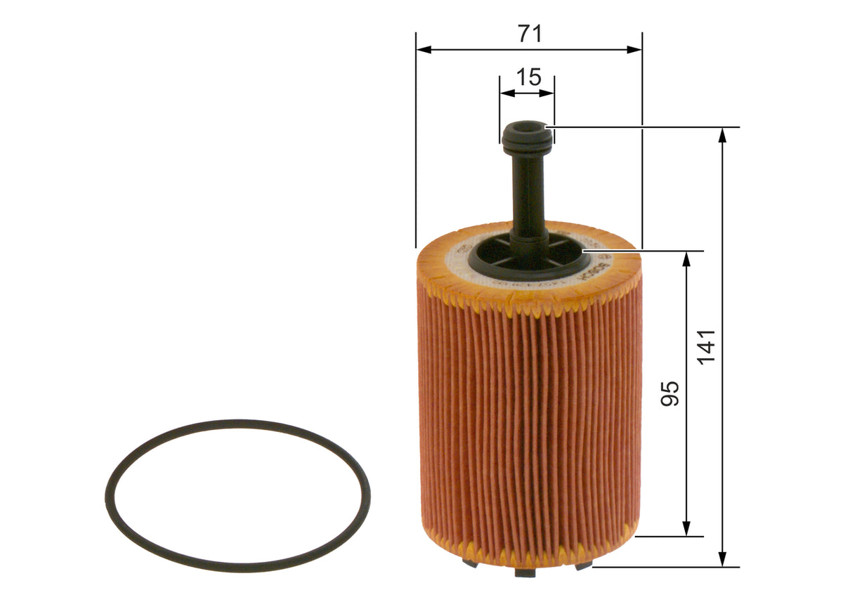 Filtro de aceite BOSCH 1 457 429 192
