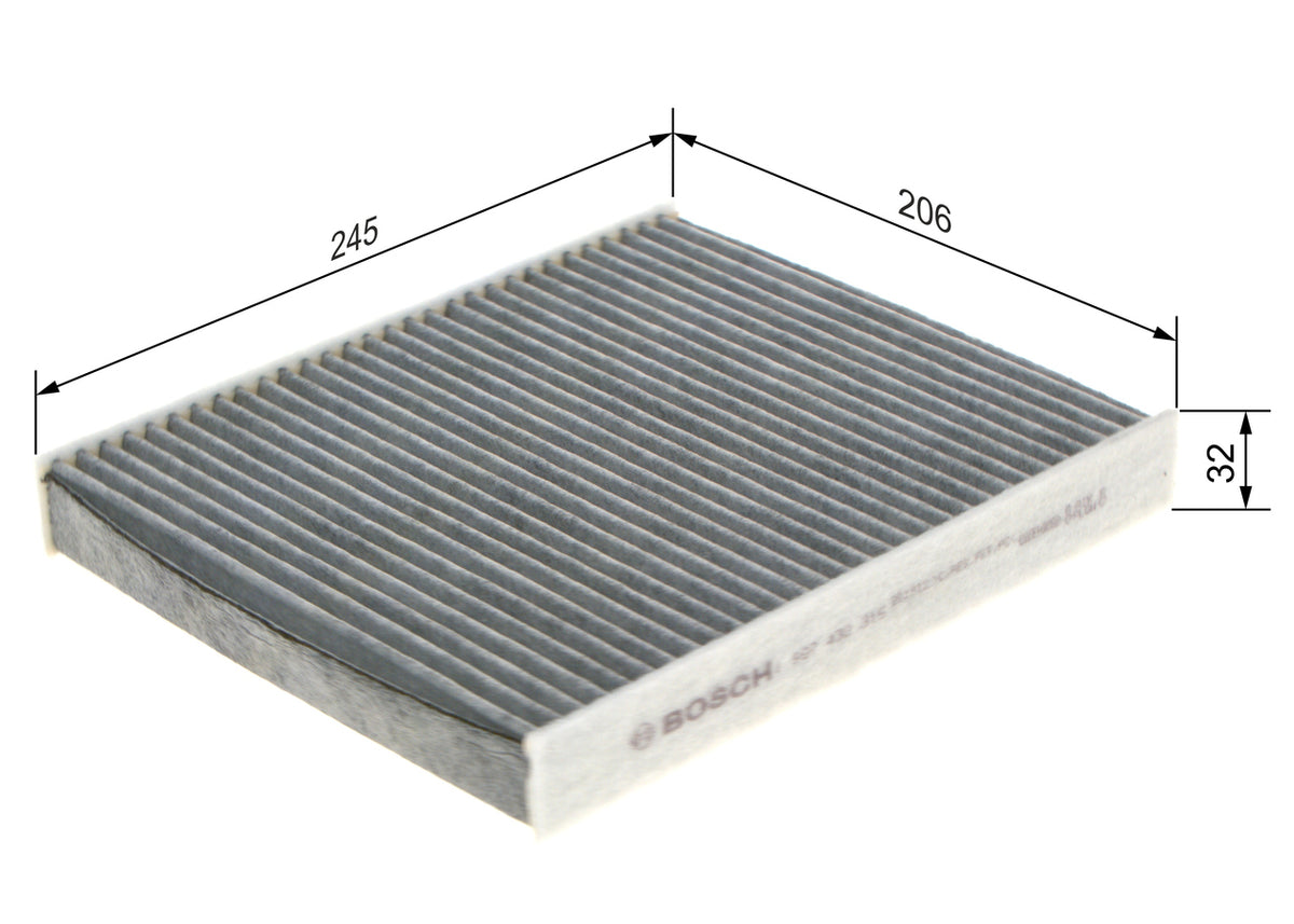 Filtro, aire habitáculo BOSCH 1 987 432 315