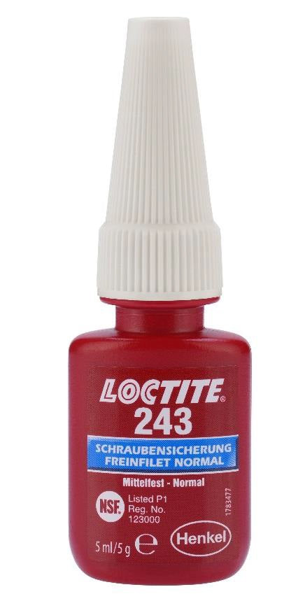 Fijador de roscas de resistencia media LOCTITE 243 — 10 ml