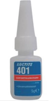 Adhesivo instantáneo universal LOCTITE 401 — 5 g
