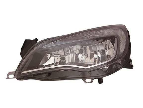 Faro H7+H7+Diurna [Negro - Cromado] — OPEL ASTRA J 5 puertas fase 2 desde 08/2012 hasta 09/2015 - izquierdo