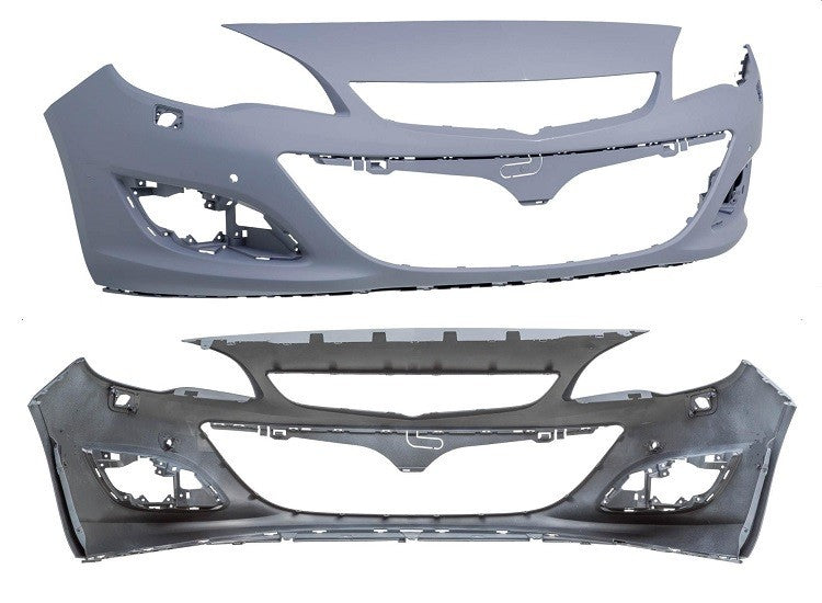 Parachoques delantero imprimado Lavafaros y 2 sensores — OPEL ASTRA J 5 puertas fase 2 desde 08/2012 hasta 09/2015 - producto