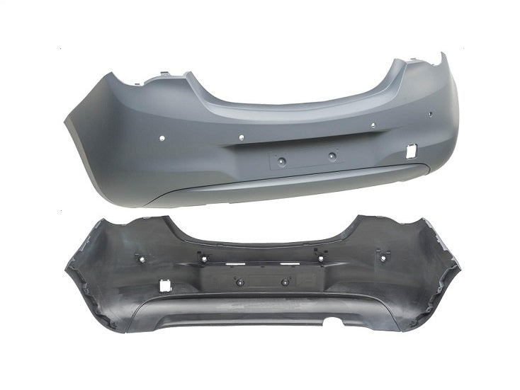 Parachoques trasero imprimado 4 sensores 5ptas — OPEL CORSA E 3/5 puertas desde 01/2015 hasta 08/2019 - producto