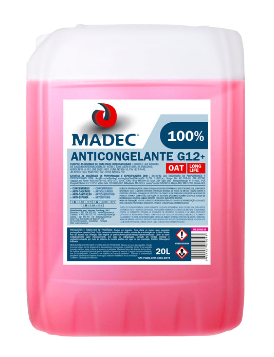 Anticongelante MADEC OAT Long Life G12+