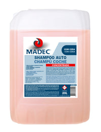 Champú de automóvil concentrado con cera MADEC — 20 L
