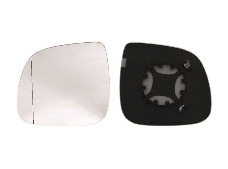 Cristal + soporte retrovisor (84mm) — VOLKSWAGEN TRANSPORTER T5 fase 2 desde 01/2010 hasta 06/2015 - izquierdo