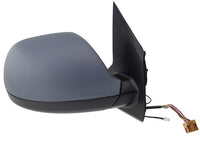 Retrovisor eléctrico, térmico, abatible, imprimado + ANTENA + side — VOLKSWAGEN TRANSPORTER T6 fase 1 desde 07/2015 hasta 06/2020 - derecho