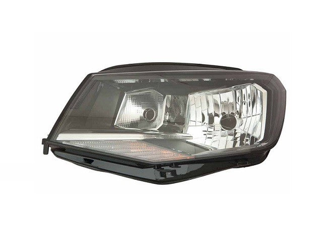 Faro H4 [Negro] — VOLKSWAGEN CADDY 4 desde 07/2015 hasta 12/2020 - izquierdo