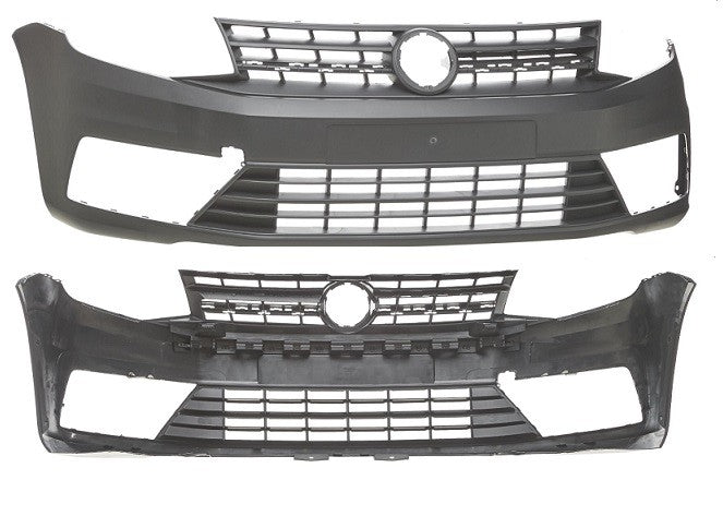 Parachoques delantero negro — VOLKSWAGEN CADDY 4 desde 07/2015 hasta 12/2020 - producto