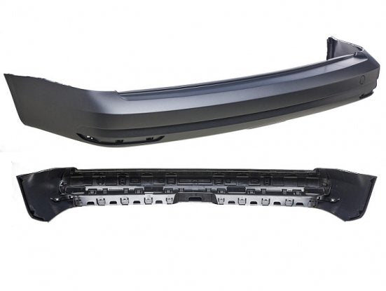 Parachoques trasero negro [chasis Largo] — VOLKSWAGEN CADDY 4 desde 07/2015 hasta 12/2020 - producto