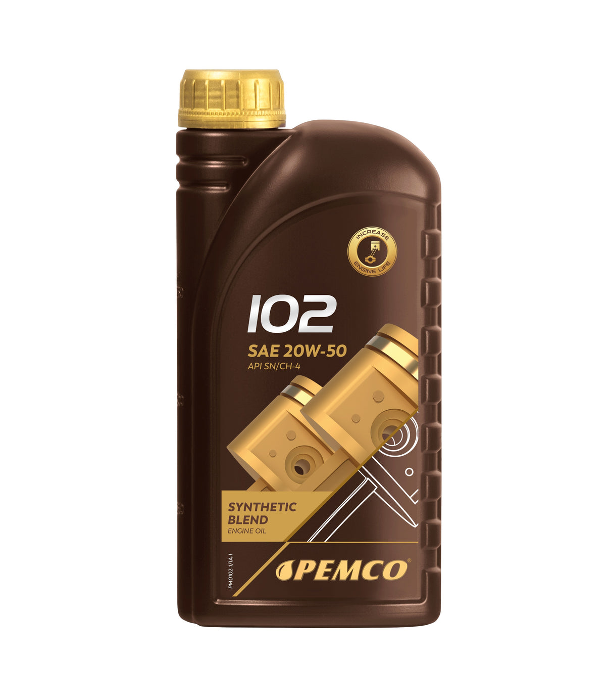 Aceite de motor PEMCO iDrive 102 20W-50 — 1 L