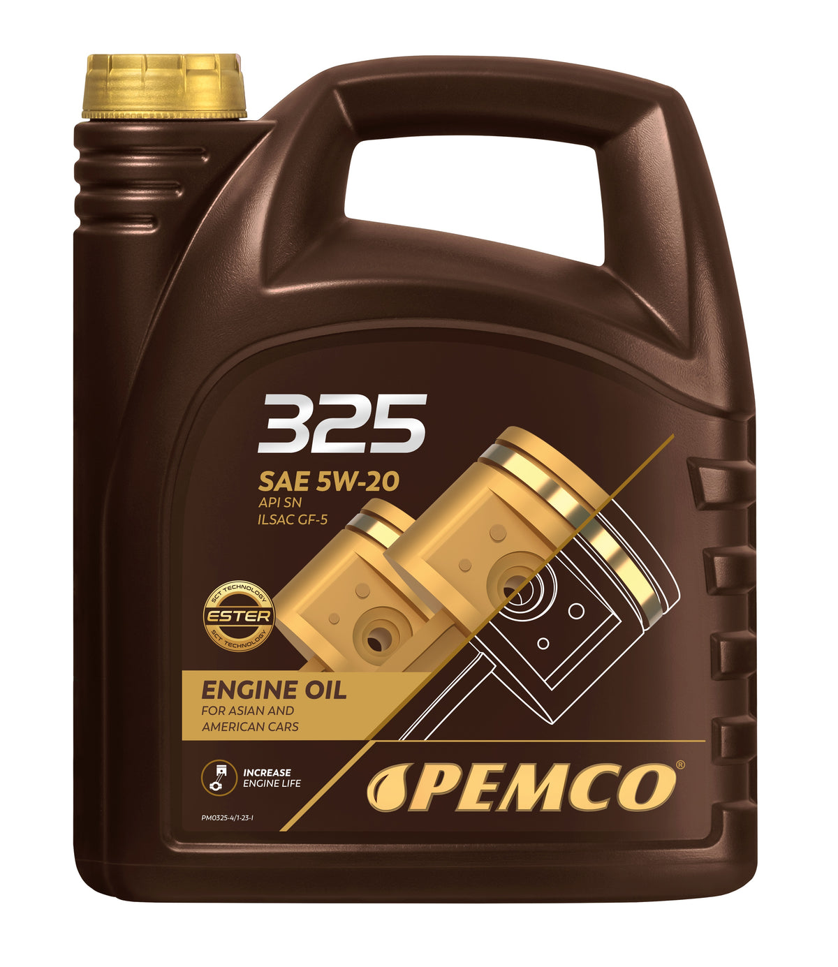 Aceite de motor PEMCO iDrive 325 5W-20 — 4 L