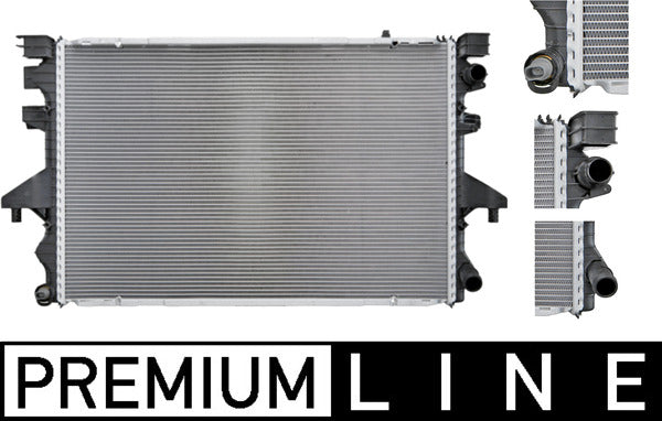 Radiador, refrigeración del motor MAHLE CR 583 000P