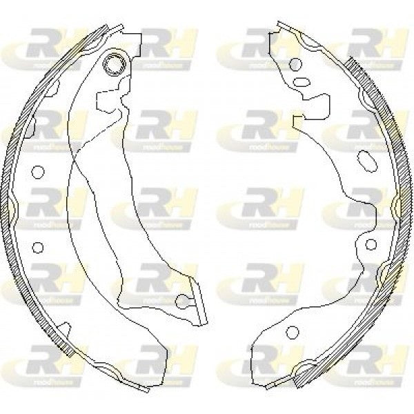 Juego de zapatas de freno ROADHOUSE para FORD Mondeo I 1.6 i 16V 1993–1996 - OEM 1044141