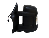 Retrovisor eléctrico, térmico, con intermitente (16W) (corto) — FIAT DUCATO 3 fase 1 desde 06/2006 hasta 05/2014 - izquierdo