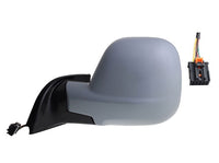 Retrovisor eléctrico, térmico, abatible imprimado — CITROEN BERLINGO 3 fase 1 de 09/2018 a 02/2024 - izquierdo