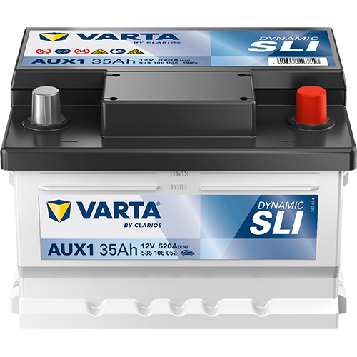 Batería Varta AUX1 Auxiliar 12 V 35 Ah