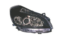Faro H7+H1+H7 [Negro] ->07 — RENAULT CLIO 3 fase 1 - derecho