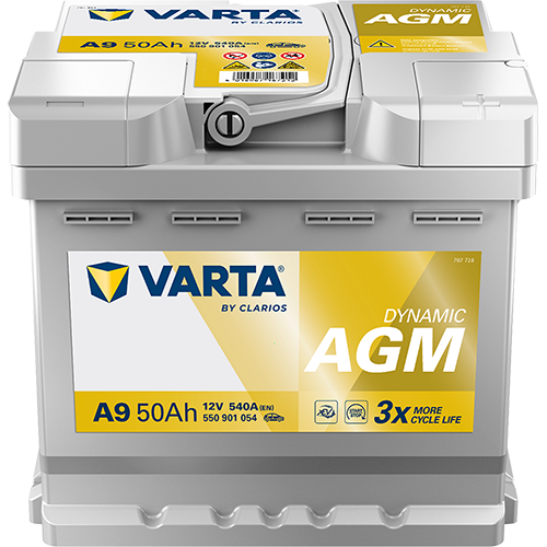 Batería Varta A9 Dynamic AGM 12 V 50 Ah