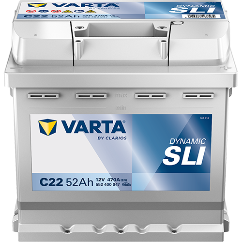 Batería Varta C22 Blue Dynamic 12 V 52 Ah