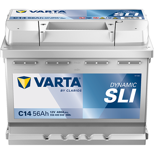 Batería Varta C14 Black Dynamic 12 V 56 Ah