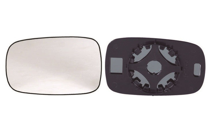Cristal + soporte retrovisor [convexo] — RENAULT CLIO 3 fase 1 desde 09/2005 hasta 03/2009 - producto
