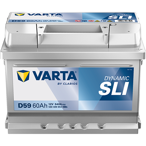 Batería Varta D59 Blue Dynamic 12 V 60 Ah