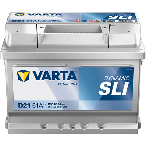 Batería Varta D21 Silver Dynamic 12 V 61 Ah
