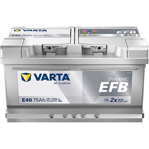 Batería Varta E46 Dynamic EFB 12 V 75 Ah
