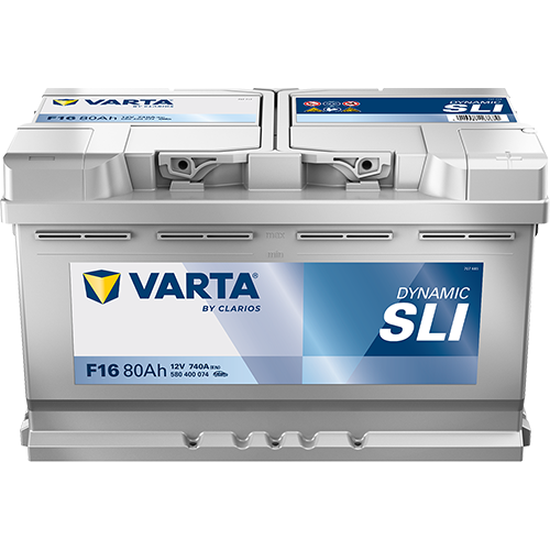 Batería Varta F16 Blue Dynamic 12 V 80 Ah