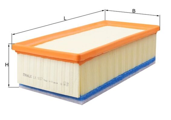 Filtro de aire MAHLE LX 1837