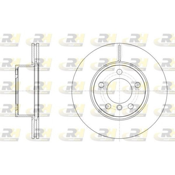 Juego de 2 discos de freno ROADHOUSE para BMW 1 II 118 d xDrive 2013–2015 - OEM 34116792217