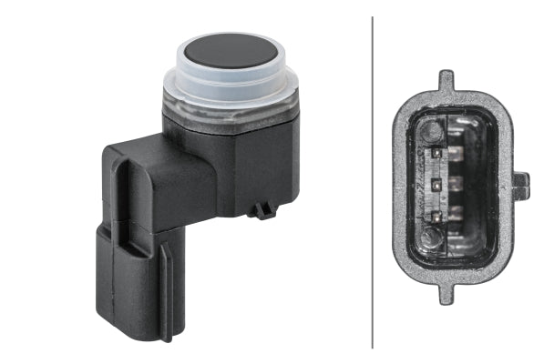 Sensor de aparcamiento HELLA 6PX 358 141-751 RENAULT CLIO IV 1.5 dCi 90