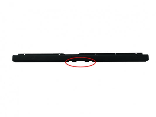 Centro parachoques trasero negro + agujero tapa gancho — FIAT DUCATO 3 fase 1 desde 06/2006 hasta 05/2014 - producto