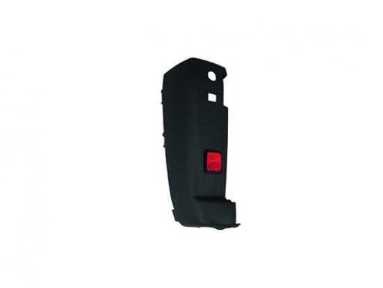 Punta parachoques trasero negra con catadióptrico — FIAT DUCATO 3 fase 1 desde 06/2006 hasta 05/2014 - izquierdo