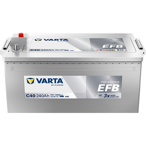 Batería Varta C40 ProMotive EFB 12 V 240 Ah