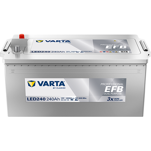 Batería Varta LED240 Professional Dual Purpose 12 V 240 Ah