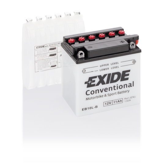 Batería Exide EB10L-B Moto Conventional 12 V 11 Ah