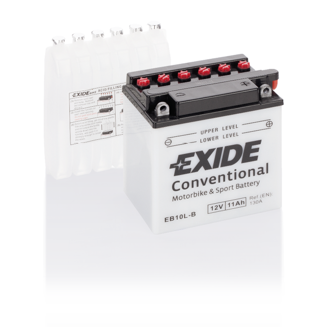 Batería Exide EB10L-B Moto Conventional 12 V 11 Ah