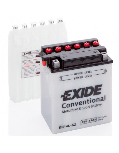 Batería Exide EB14L-A2 Moto Conventional 12 V 14 Ah