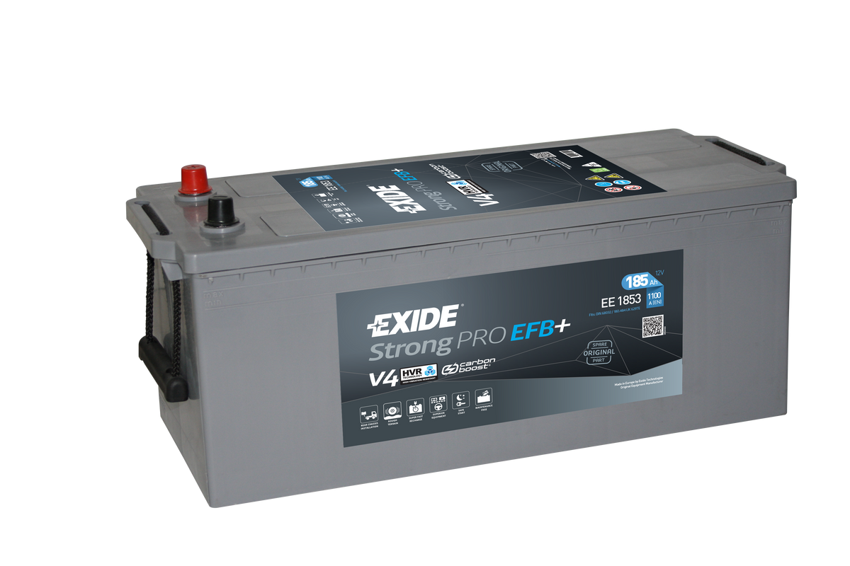Batería Exide EE1853 Strong Pro EFB 12 V 185 Ah