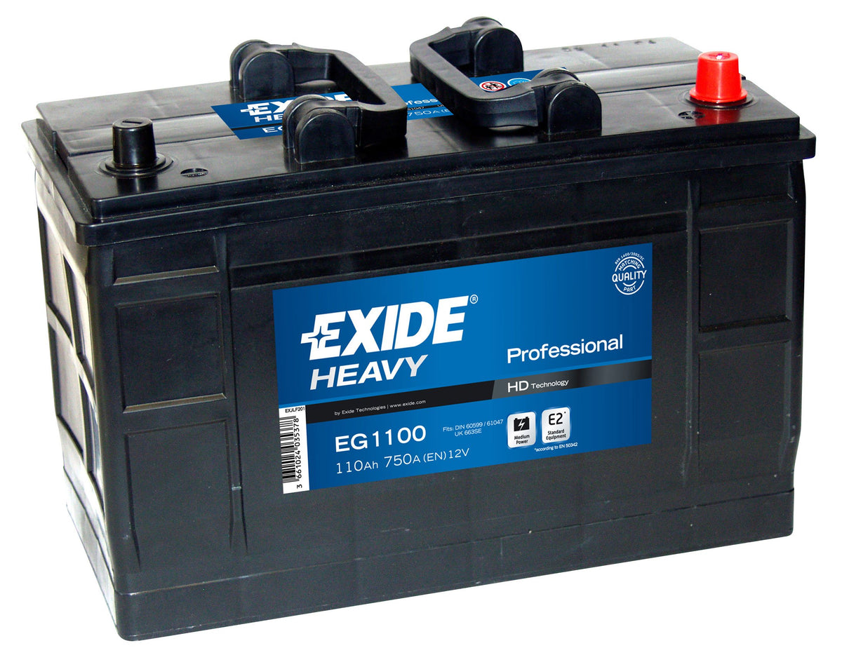 Batería Exide EG1100 Start Pro 12 V 110 Ah