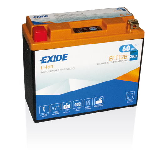 Batería Exide ELT12B Moto Li-Ion 12 V 5 Ah