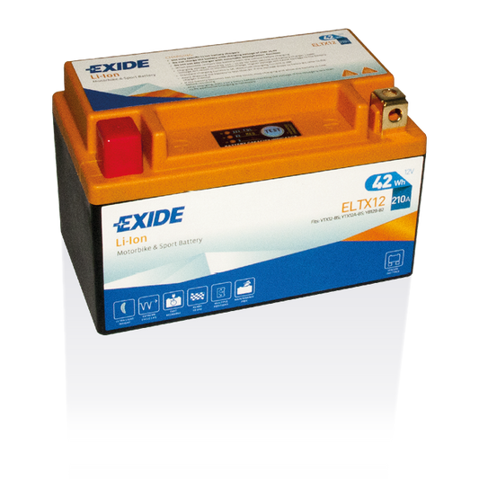 Batería Exide ELTX12 Moto Li-Ion 12 V 3,5 Ah