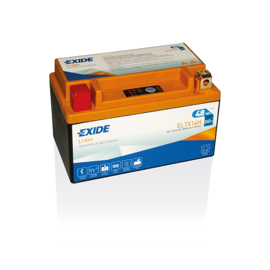 Batería Exide ELTX14H Moto Li-Ion 12 V 4 Ah