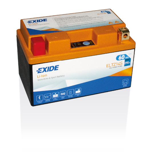 Batería Exide ELTZ14S Moto Li-Ion 12 V 5 Ah