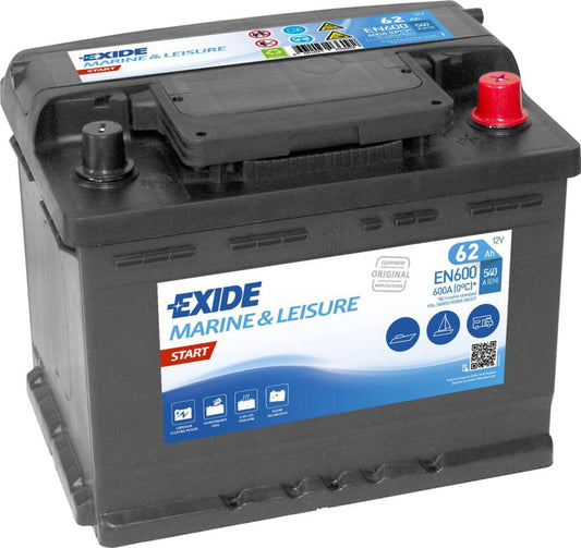 Batería Exide EN600 Marine Start 12 V 62 Ah